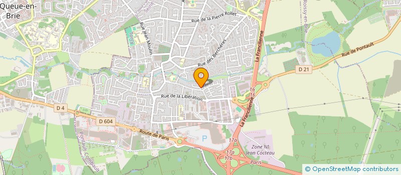localisation de l'entreprise MONSIEUR MAGDI GARRAB à PONTAULT-COMBAULT
