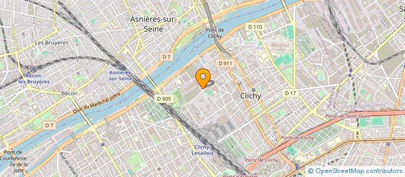 localisation de l'entreprise MONSIEUR MAGDI ISSA à CLICHY