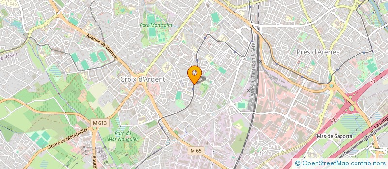 localisation de l'entreprise MONSIEUR MAGDI MERJAOUI à MONTPELLIER
