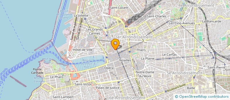 localisation de l'entreprise MONSIEUR MAGDY KANSOOH  MARSEILLE