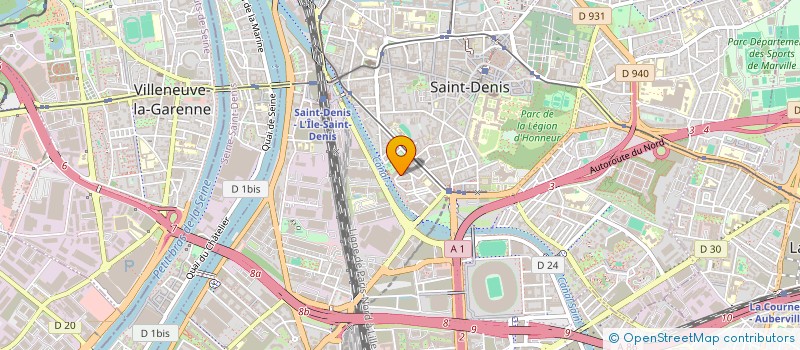 localisation de l'entreprise MONSIEUR MAGDY YSSA  SAINT-DENIS