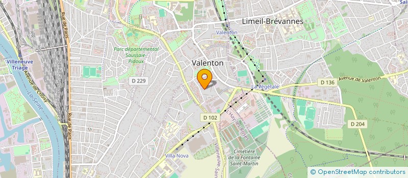 localisation de l'entreprise MONSIEUR MAGE PAMBOU  VALENTON