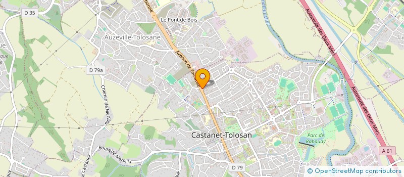 localisation de l'entreprise MONSIEUR MAGED ASSILI à CASTANET TOLOSAN