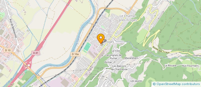 localisation de l'entreprise MONSIEUR MAGELLAN CHAUX--LIMANTOUR  FROGES