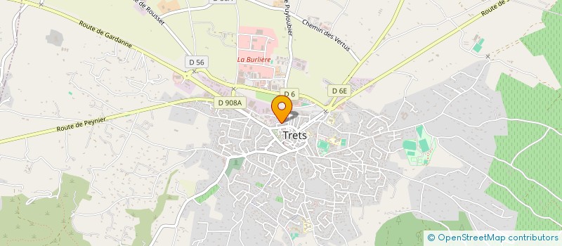 localisation de l'entreprise MONSIEUR MAGID AGNOLETTI à TRETS