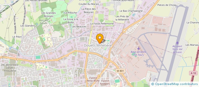 localisation de l'entreprise MONSIEUR MAGID CHEKROUN  TOURS