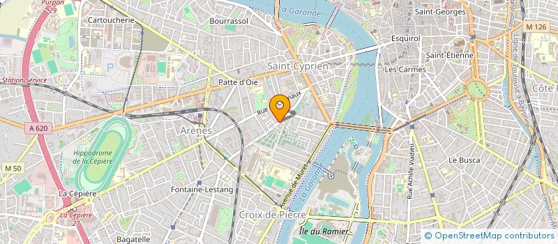 localisation de l'entreprise MONSIEUR MAGID DERAR  TOULOUSE