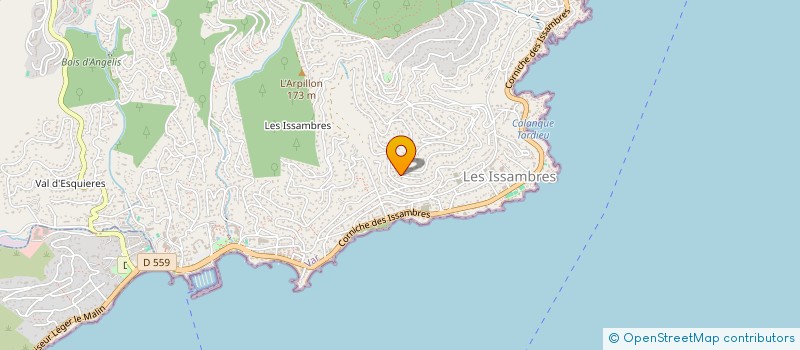 localisation de l'entreprise MONSIEUR MAGID DJAFER  ROQUEBRUNE-SUR-ARGENS