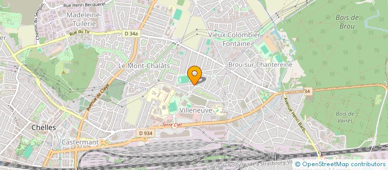 localisation de l'entreprise MONSIEUR MAGID IKNI  CHELLES