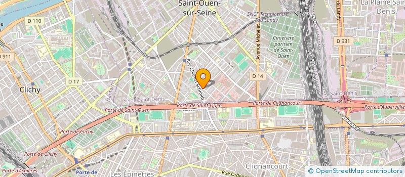 localisation de l'entreprise MONSIEUR MAGID JEFTANY à SAINT-OUEN-SUR-SEINE