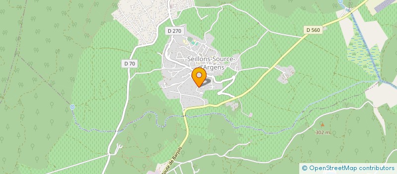 localisation de l'entreprise MONSIEUR MAGISLIM HAMDOUNI  SEILLONS-SOURCE-D'ARGENS