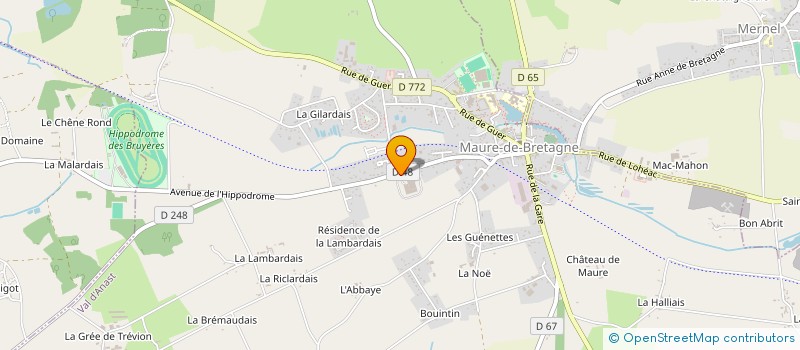 localisation de l'entreprise MONSIEUR MAGLOIRE BARRE à VAL D'ANAST