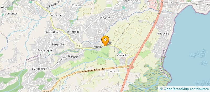 localisation de l'entreprise MONSIEUR MAGLOIRE TURIAF  PETIT-BOURG