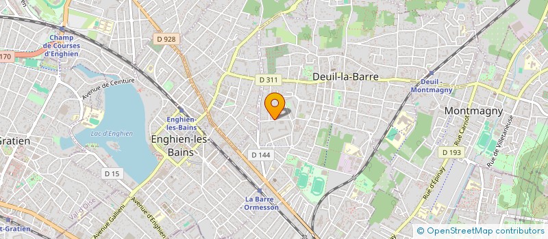 localisation de l'entreprise MONSIEUR MAGNAN COULIBALY à DEUIL-LA-BARRE