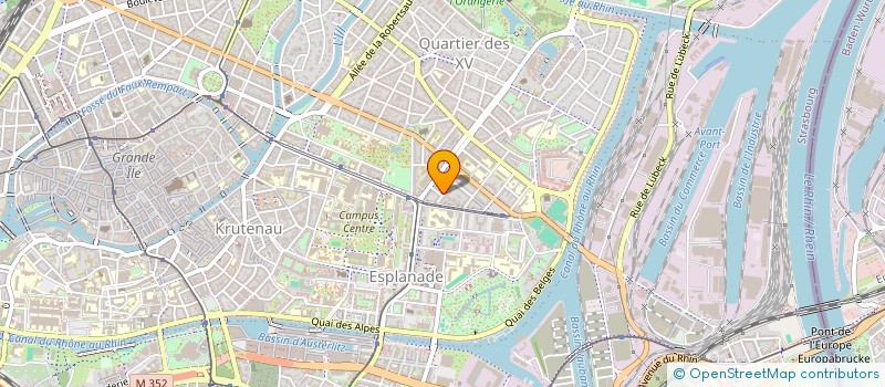 localisation de l'entreprise MONSIEUR MAGNUS TONNESEN  STRASBOURG