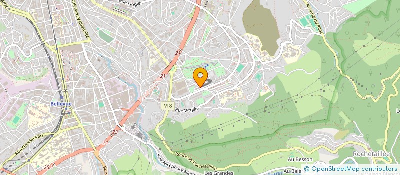 localisation de l'entreprise MONSIEUR MAGOMED ABUBAKAROV  SAINT-ETIENNE