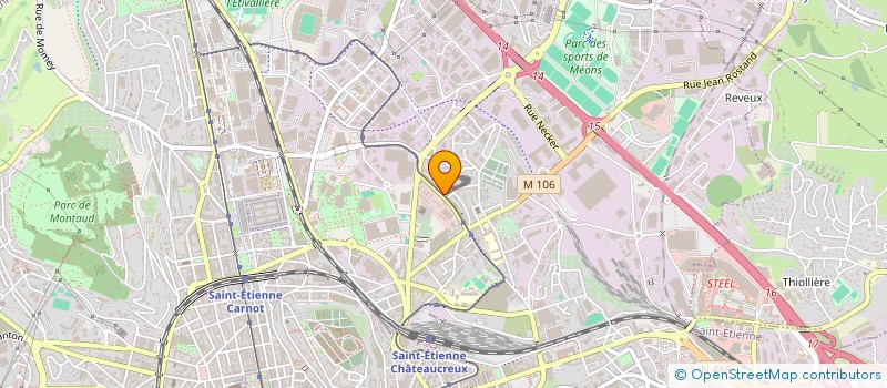 localisation de l'entreprise MONSIEUR MAGOMED ASTEMIROV  SAINT-ETIENNE