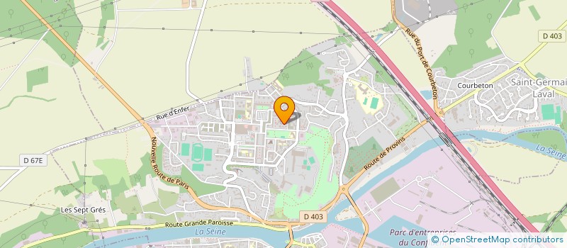 localisation de l'entreprise MONSIEUR MAGOMED BASKAIEV  MONTEREAU-FAULT-YONNE