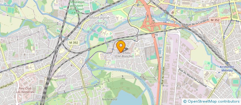 localisation de l'entreprise MONSIEUR MAGOMED BOGAEV  STRASBOURG