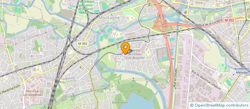 localisation de l'entreprise MONSIEUR MAGOMED DAOUTOV  STRASBOURG