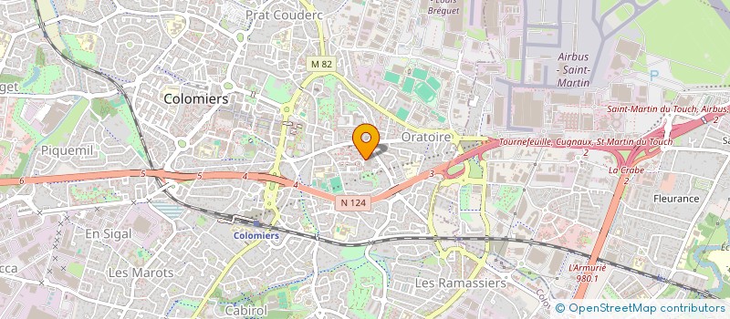 localisation de l'entreprise MONSIEUR MAGOMED DZHAMURZAEV à COLOMIERS