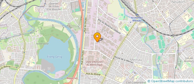 localisation de l'entreprise MONSIEUR MAGOMED ESMOURZIEV  STRASBOURG