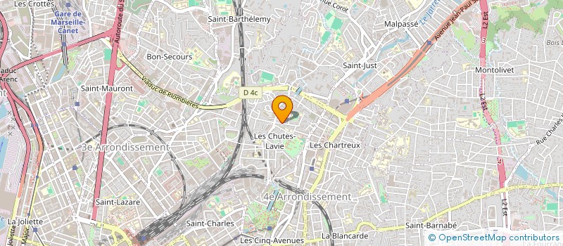 localisation de l'entreprise MONSIEUR MAGOMED KADIEV à MARSEILLE 4EME
