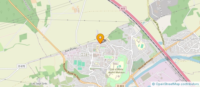 localisation de l'entreprise MONSIEUR MAGOMED MERJOEV  MONTEREAU-FAULT-YONNE