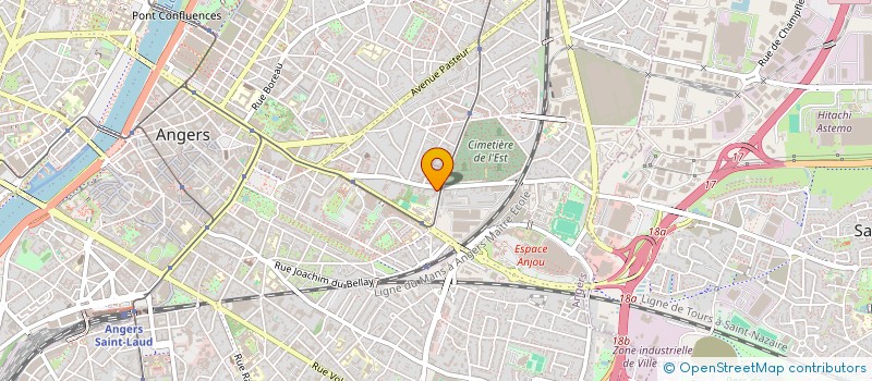 localisation de l'entreprise MONSIEUR MAGOMED RADOUIEV à ANGERS