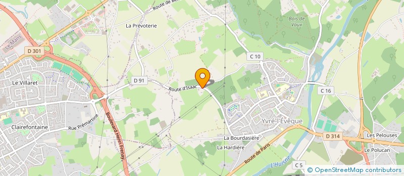 localisation de l'entreprise MONSIEUR MAGOMED SAIDOULAEV à LE MANS