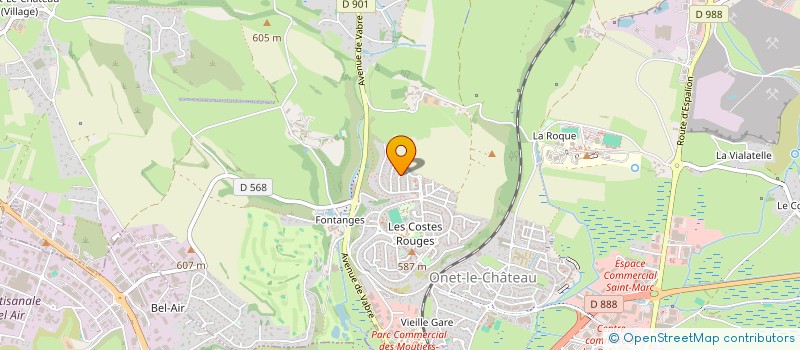 localisation de l'entreprise MONSIEUR MAGOMED SALATGUEREEV  ONET-LE-CHATEAU