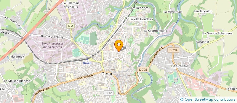 localisation de l'entreprise MONSIEUR MAGOMEDMURAT AZIZOV à DINAN