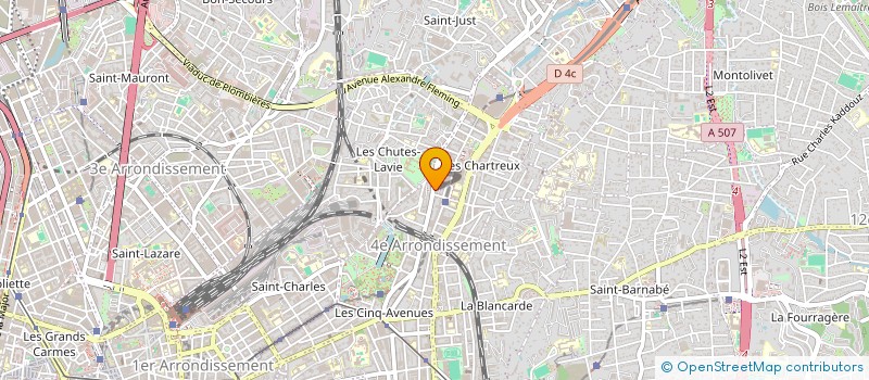 localisation de l'entreprise MONSIEUR MAGUATTE HIMOUD à MARSEILLE
