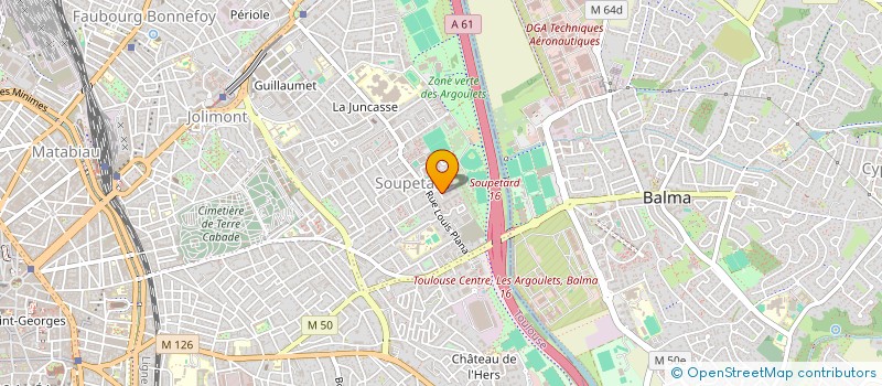 localisation de l'entreprise MONSIEUR MAGUETTE CAMARA  TOULOUSE