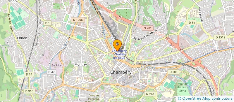 localisation de l'entreprise MONSIEUR MAGUETTE NDAW à CHAMBERY