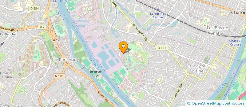 localisation de l'entreprise MONSIEUR MAGUETTE SAMB  LE VESINET