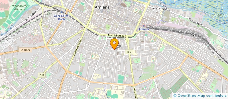 localisation de l'entreprise MONSIEUR MAGUETTE SOW  AMIENS