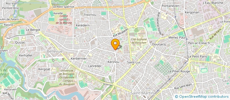 localisation de l'entreprise MONSIEUR MAGUEYE DIAGNE à BREST