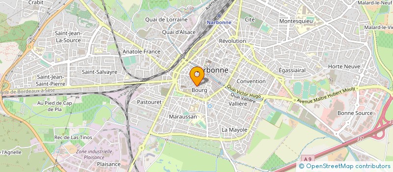 localisation de l'entreprise MONSIEUR MAGUEYE GUEYE à NARBONNE
