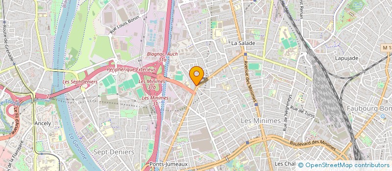 localisation de l'entreprise MONSIEUR MAHABUB AHMED à TOULOUSE