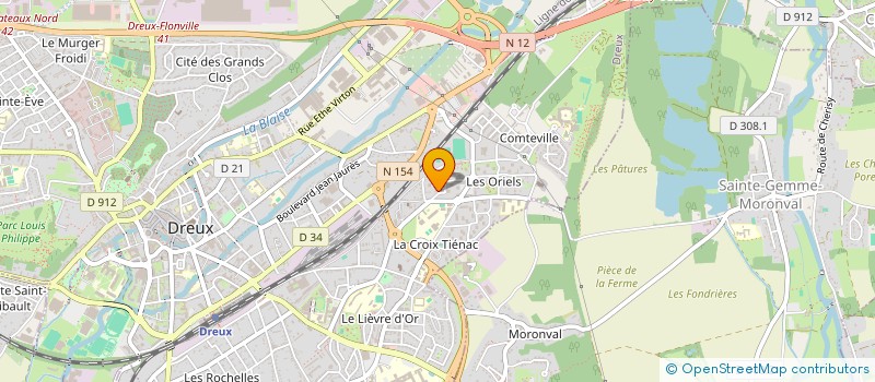 localisation de l'entreprise MONSIEUR MAHAD BASHIR à DREUX