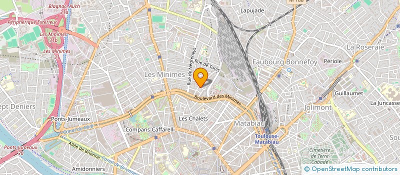 localisation de l'entreprise MONSIEUR MAHAD IDRISS GUELLEH  TOULOUSE