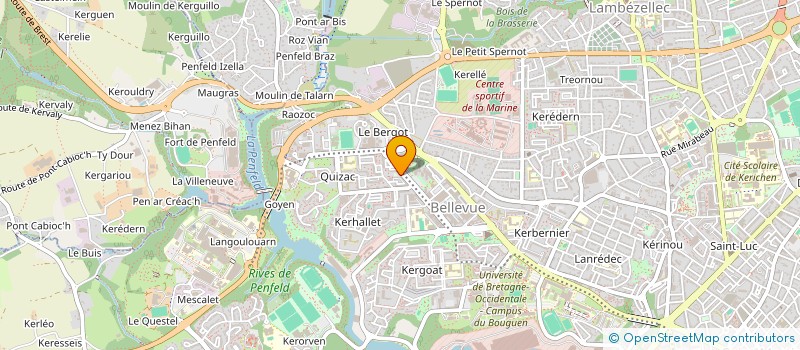 localisation de l'entreprise MONSIEUR MAHAMAD IBRAHIM à BREST