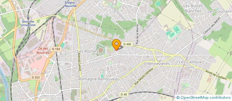 localisation de l'entreprise MONSIEUR MAHAMADOU CAMARA  CONFLANS-SAINTE-HONORINE