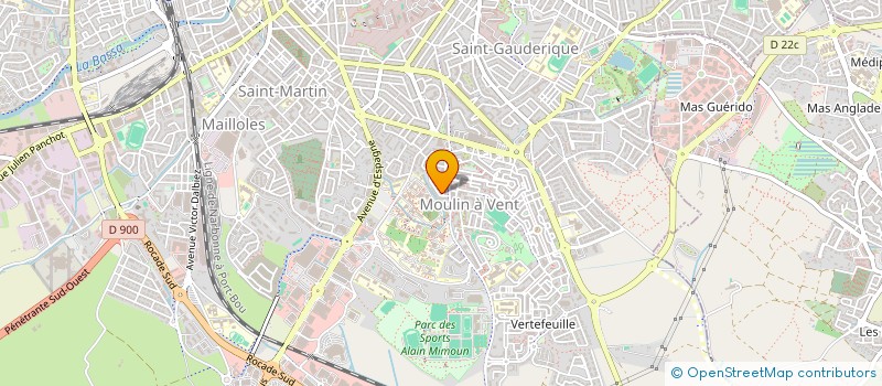 localisation de l'entreprise MONSIEUR MAHAMADOU CAMARA  PERPIGNAN