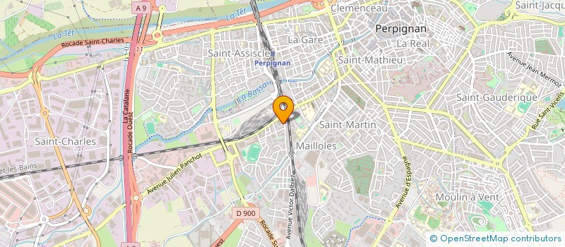 localisation de l'entreprise MONSIEUR MAHAMADOU CHERIF à PERPIGNAN