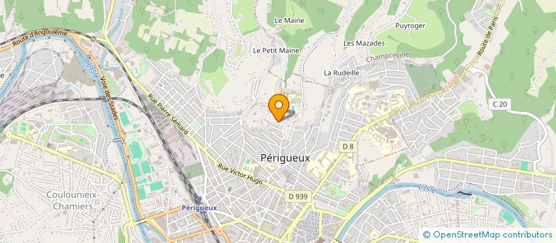 localisation de l'entreprise MONSIEUR MAHAMADOU CISSE à PERIGUEUX