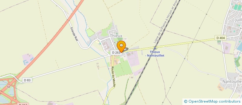 localisation de l'entreprise MONSIEUR MAHAMADOU CISSE  THIEUX