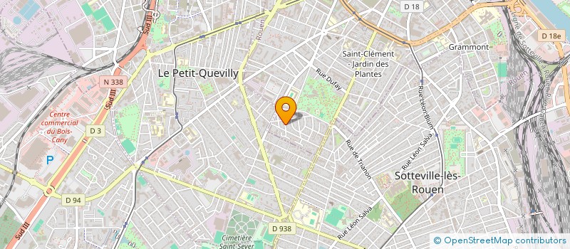 localisation de l'entreprise MONSIEUR MAHAMADOU CISSE  ROUEN