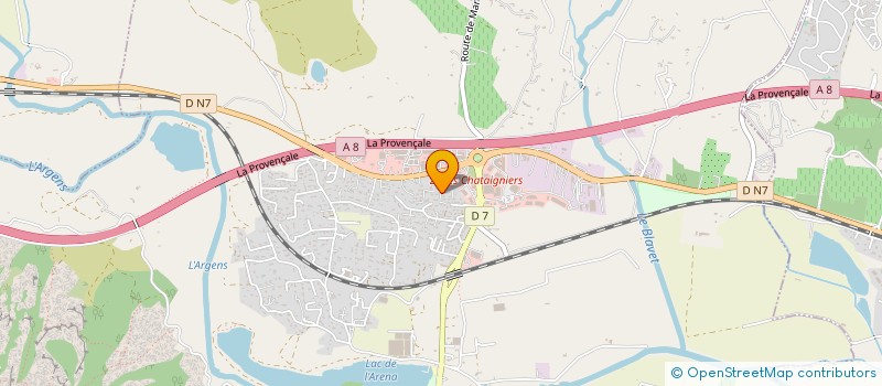 localisation de l'entreprise MONSIEUR MAHAMADOU COULIBALY à ROQUEBRUNE-SUR-ARGENS